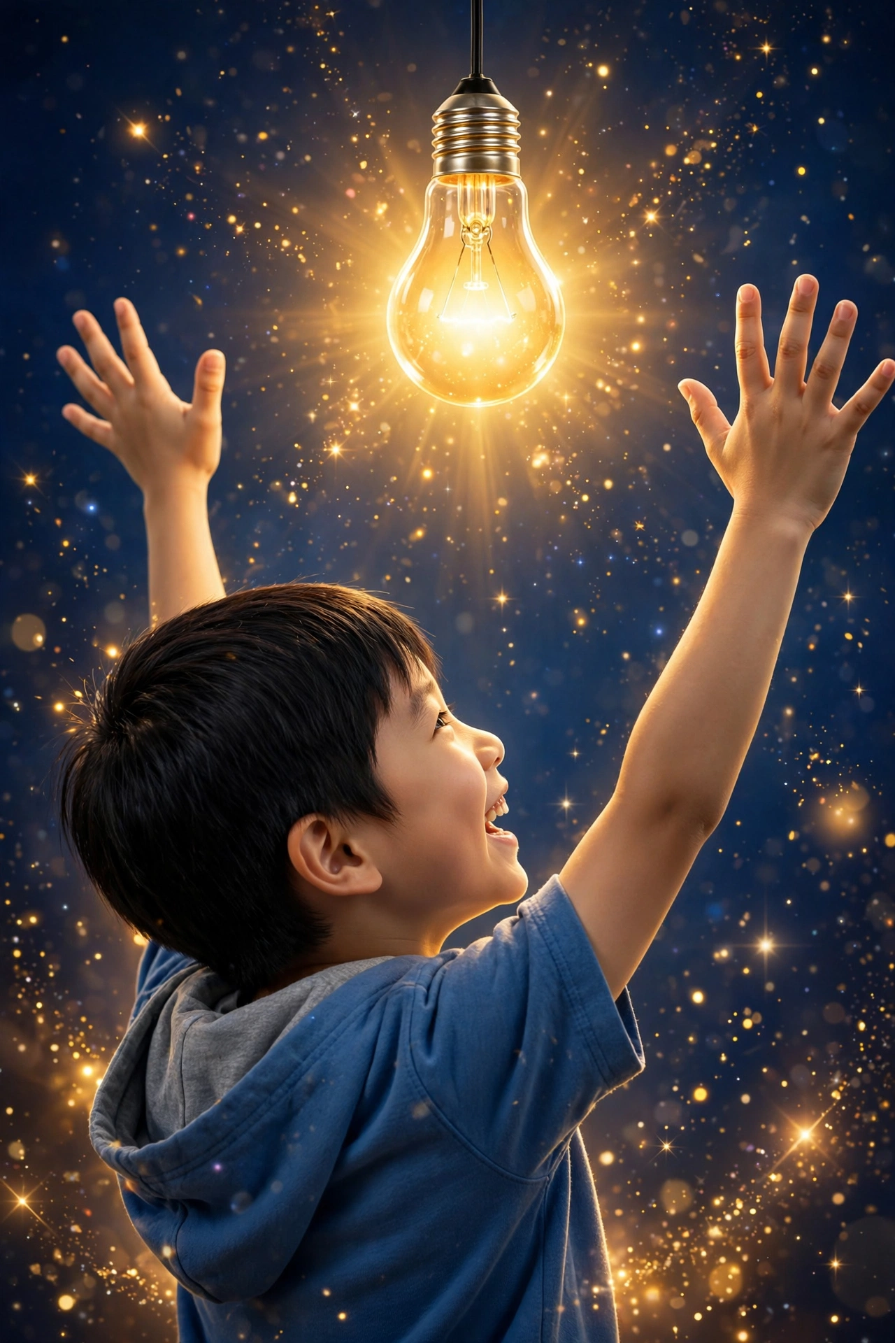 Lightbulb moment as a child catches and fixes a multiplication mistake